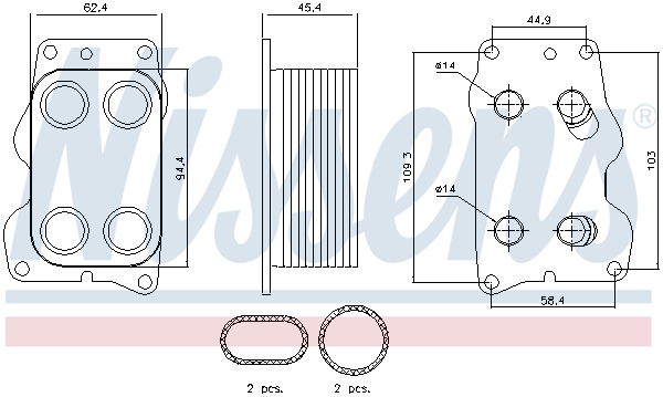 Radiateur d'huile