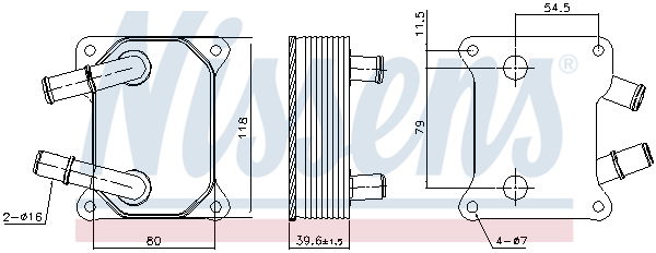 Radiateur d'huile