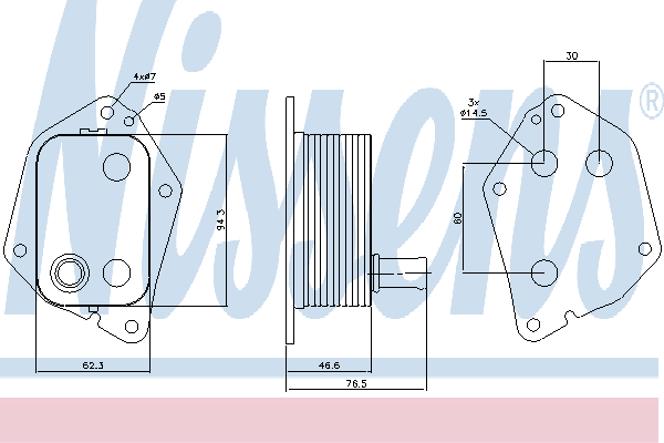 Radiateur d'huile