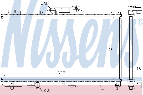 Radiateur, refroidissement du moteur