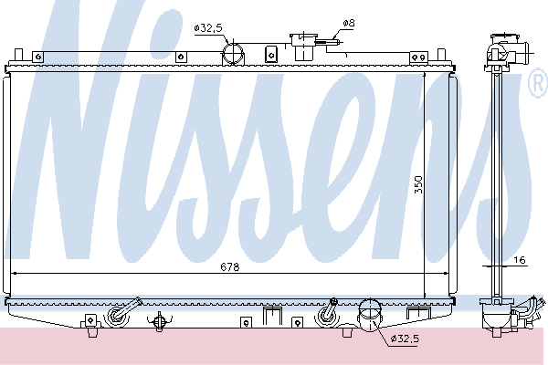 Radiateur, refroidissement du moteur