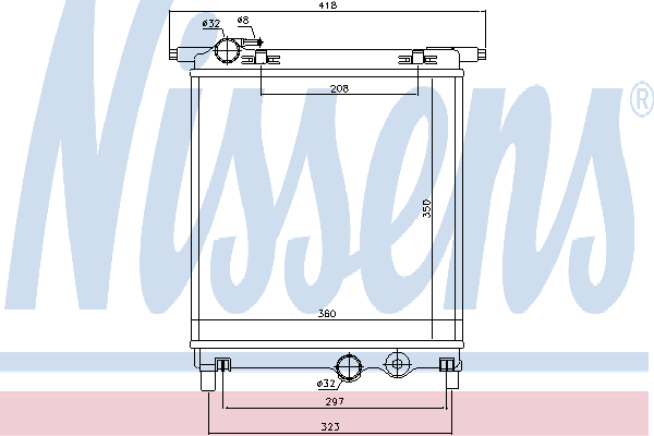 Radiateur, refroidissement du moteur