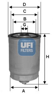 Filtre à carburant