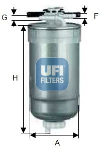 Filtre à carburant