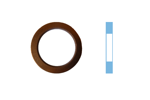 Rondelle d'étanchéité, vis de purge d'huile