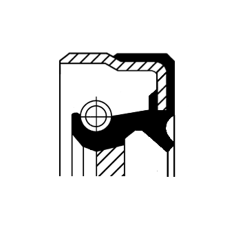 Bague d'étanchéité, boîte de vitesse manuel