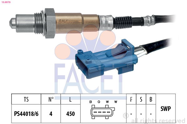 Sonde lambda Made in Italy - OE Equivalent