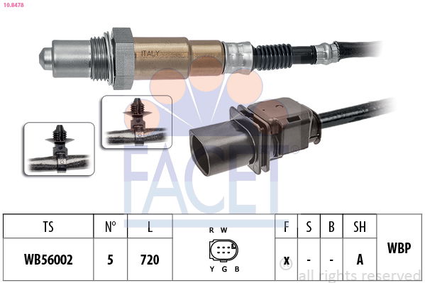 Sonde lambda Made in Italy - OE Equivalent