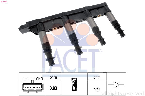 Bobine d'allumage Made in Italy - OE Equivalent