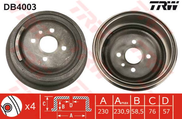 Tambour de frein