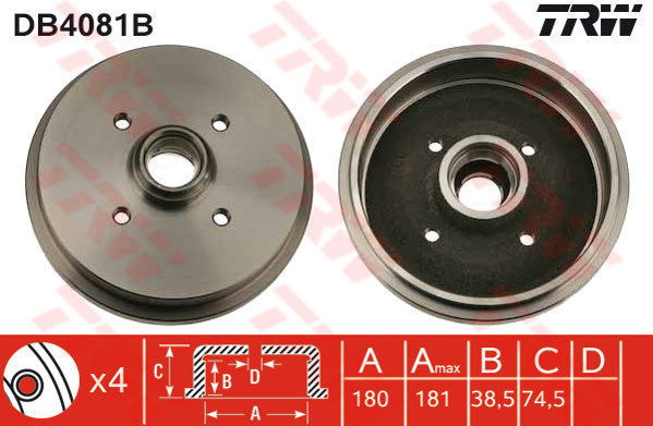 Tambour de frein