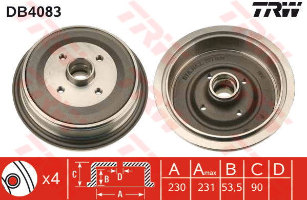 Tambour de frein