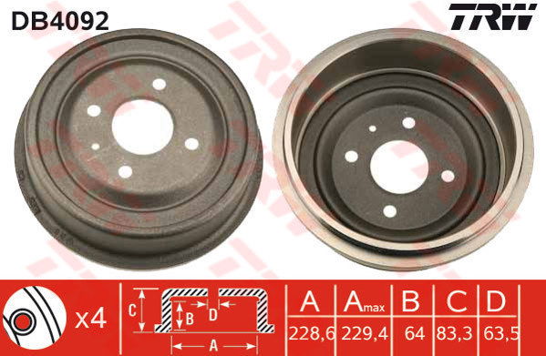 Tambour de frein