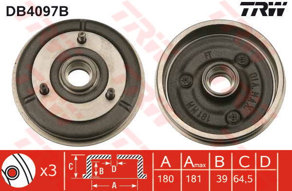 Tambour de frein