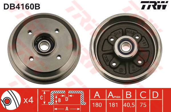 Tambour de frein