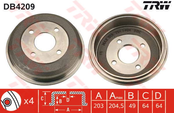 Tambour de frein