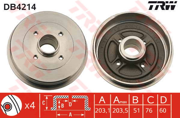 Tambour de frein