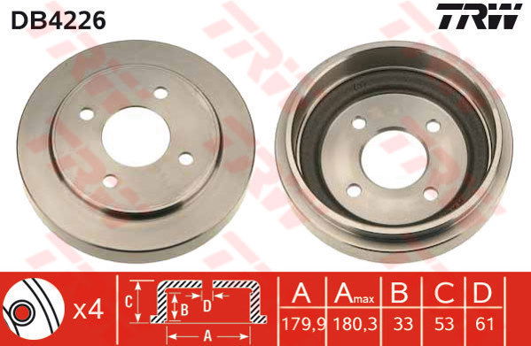 Tambour de frein