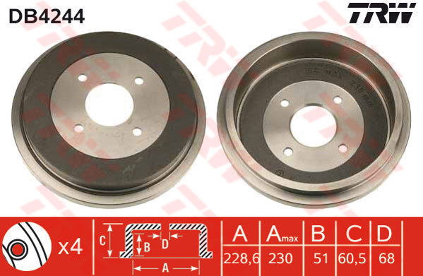 Tambour de frein