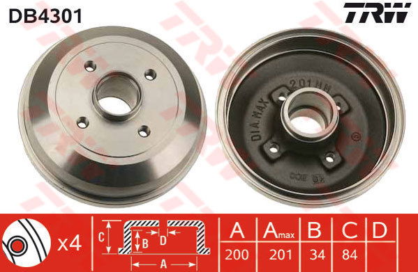 Tambour de frein