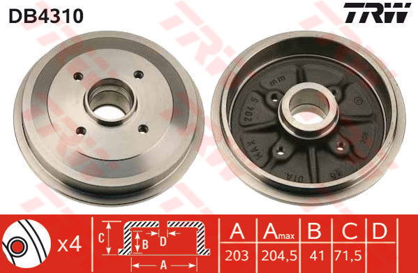 Tambour de frein