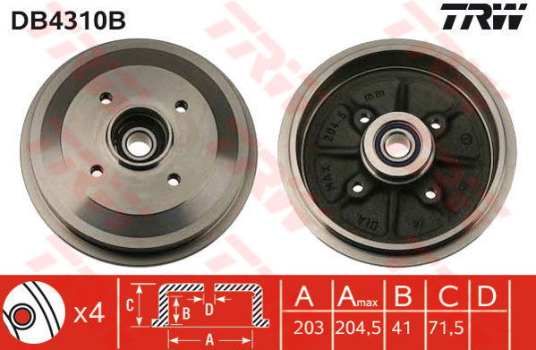 Tambour de frein