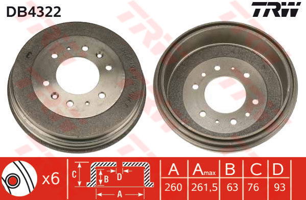 Tambour de frein