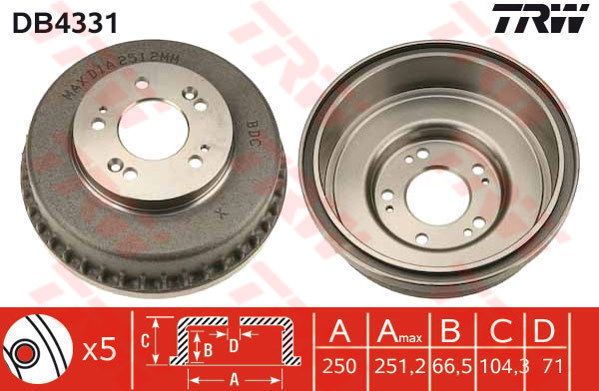 Tambour de frein