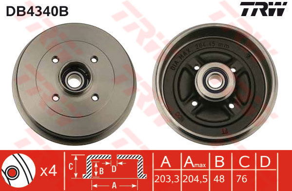 Tambour de frein