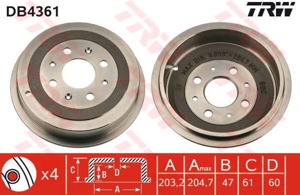 Tambour de frein