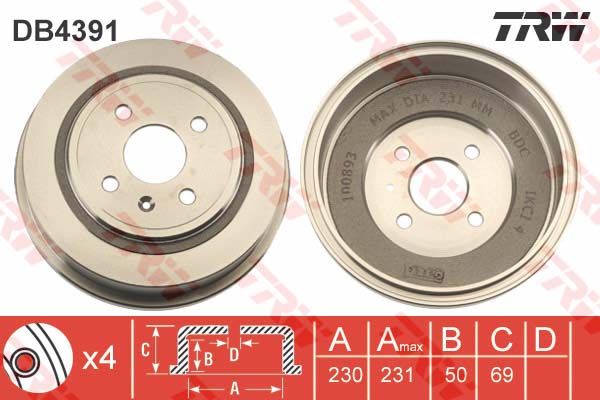 Tambour de frein