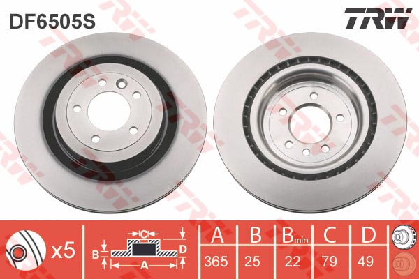 Disques de frein (à  l'unité)