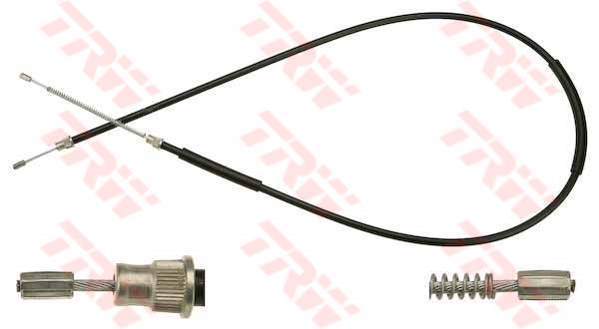 Tirette à câble, frein de stationnement