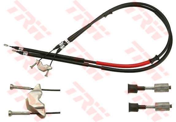 Tirette à câble, frein de stationnement