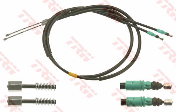 Tirette à câble, frein de stationnement