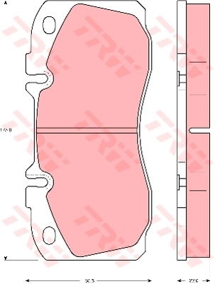 Kit de plaquettes de frein, frein à disque PROEQUIP