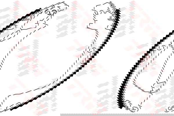 Jeu de mâchoires de frein