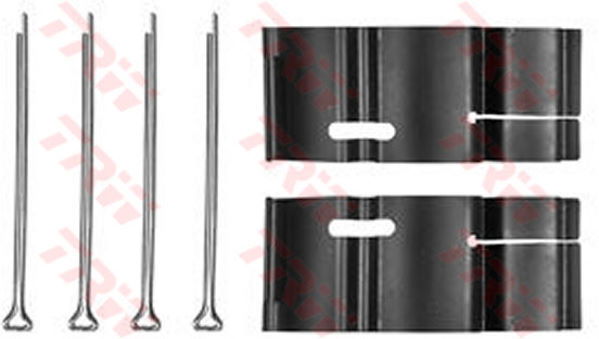 Kit d'accessoires, plaquette de frein à disque