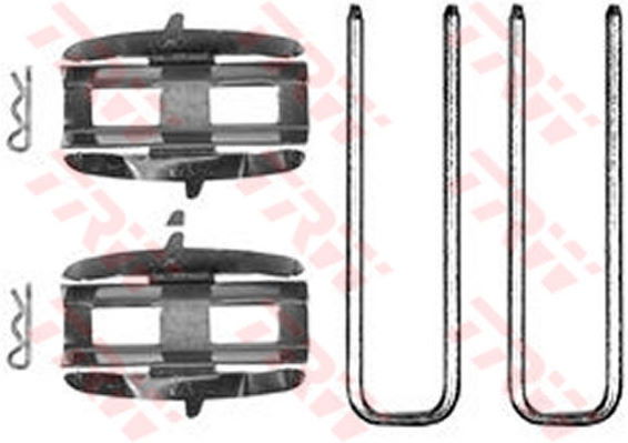 Kit d'accessoires, plaquette de frein à disque