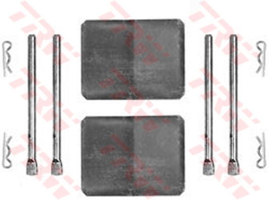 Kit d'accessoires, plaquette de frein à disque