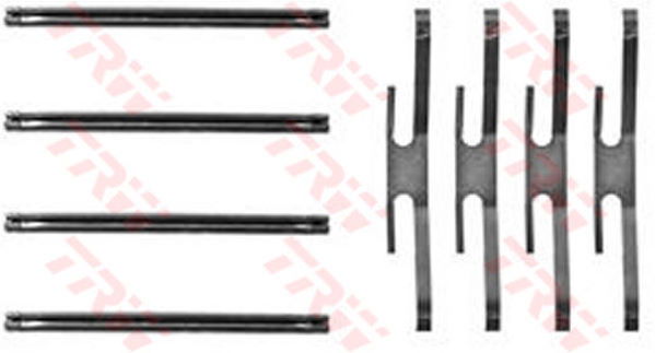 Kit d'accessoires, plaquette de frein à disque