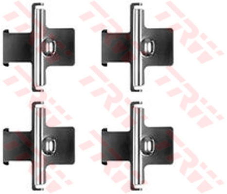 Kit d'accessoires, plaquette de frein à disque