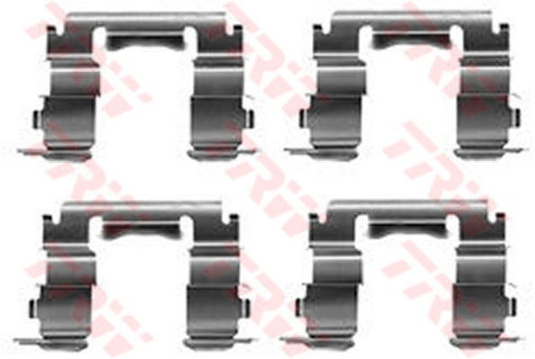 Kit d'accessoires, plaquette de frein à disque