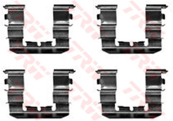 Kit d'accessoires, plaquette de frein à disque