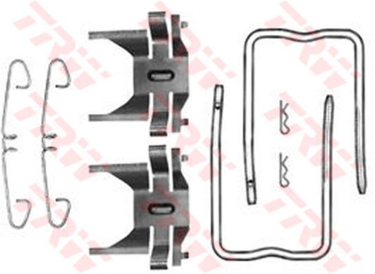 Kit d'accessoires, plaquette de frein à disque