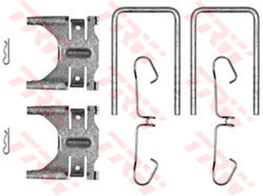 Kit d'accessoires, plaquette de frein à disque