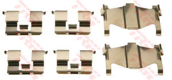 Kit d'accessoires, plaquette de frein à disque