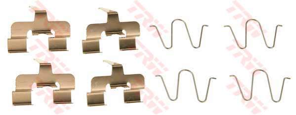 Kit d'accessoires, plaquette de frein à disque