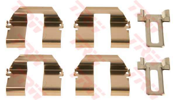 Kit d'accessoires, plaquette de frein à disque