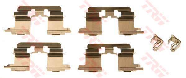 Kit d'accessoires, plaquette de frein à disque